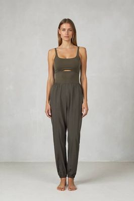 GREEN JUMPSUIT CHRYS