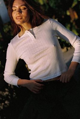 Pointelle Henley