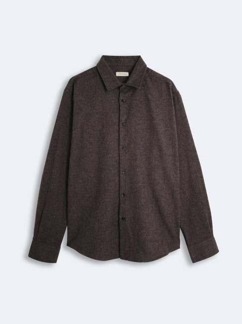 Flannel Shirt Gurin Chocolate