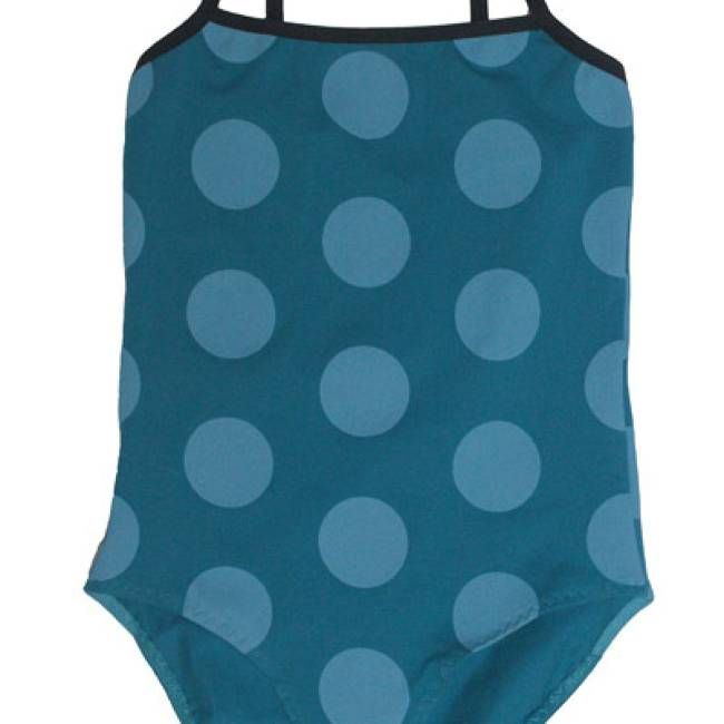 Bio Badeanzug Madri Petite, Dots petrol - kaufen