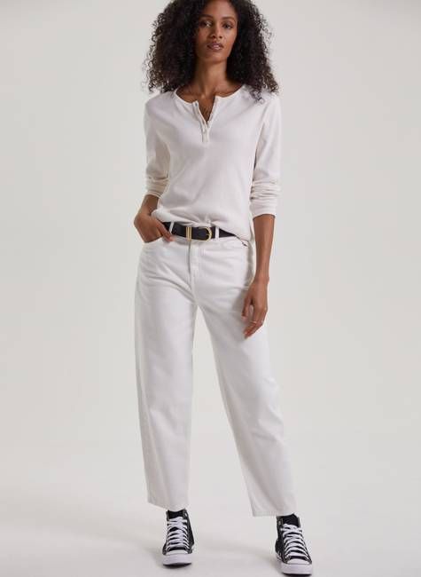 Baukjen Organic Barrell Leg Jeans