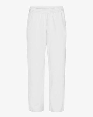 Organic Straight Leg Sweatpants - Optical White