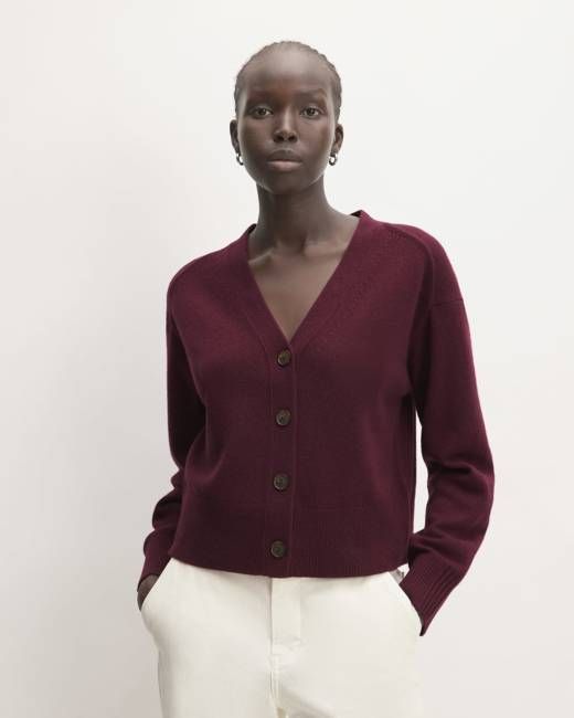 The Cashmere Cardigan | Brandy