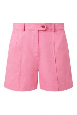 EMME - Linen/OC Blend Shorts - Pink