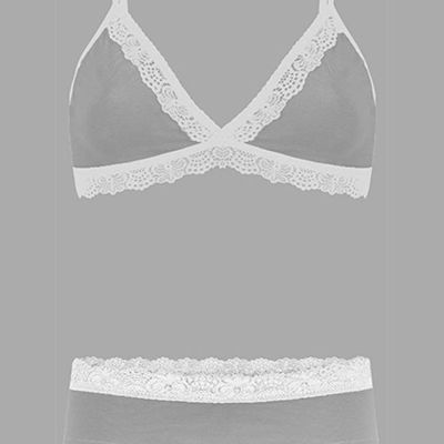 Set: Bio BH+ Hipster, Spitze grau - kaufen