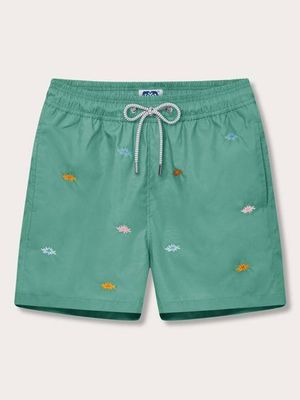 Men's Primavera Embroidered Staniel Swim Shorts