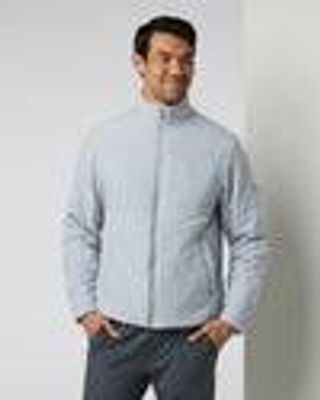 Ponto Insulated Jacket | Men's Platinum Heather Jacket | Vuori