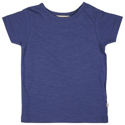 Short Sleeve T-Shirt (Slub) - Indigo