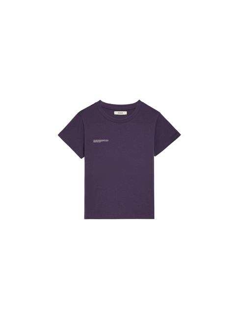 Archive Kids' Fruitful 365 Organic Cotton T-shirt—blackberry purple