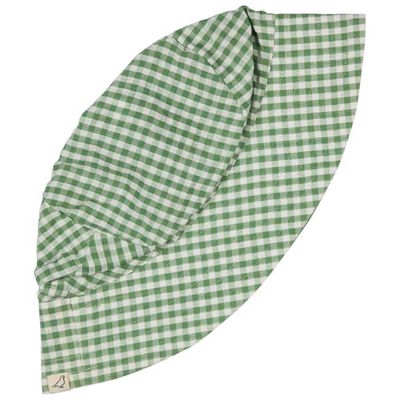 Reversible Sun Hat (Seersucker Check) - Green