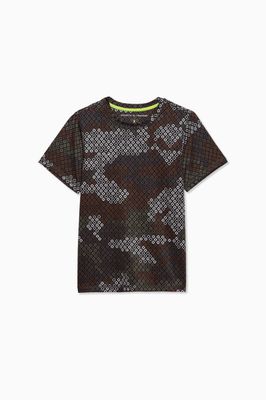 Alien Camo Print Active Tee