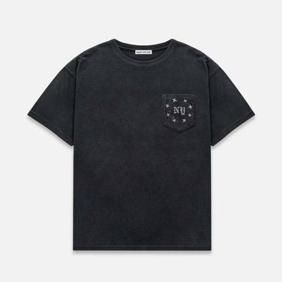 NY Washed Black Pocket T-Shirt