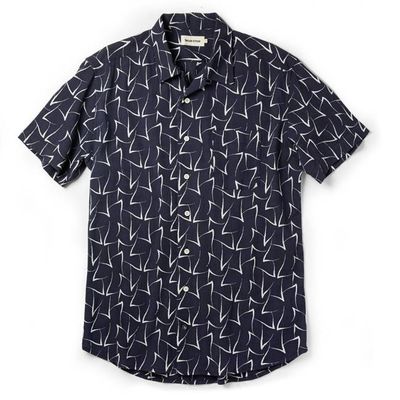 The Short Sleeve Hawthorne in Dark Navy Seagull