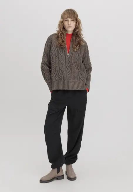 Chelsea boots made of chrome-free tanned nubuck leather