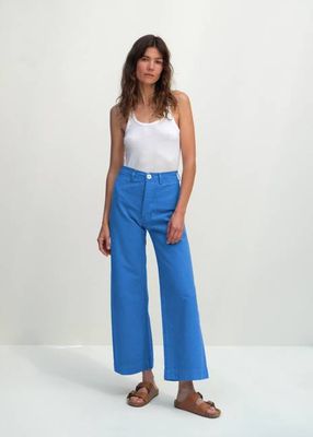 Sailor Pants - Pool Blue