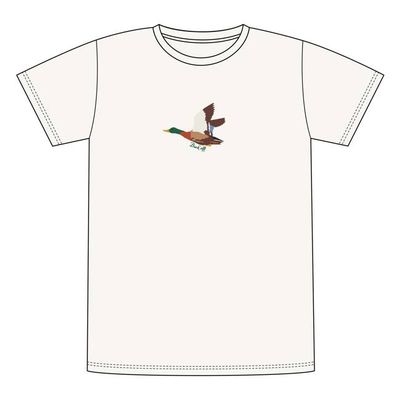 DEDICATED - T-shirt Stockholm Duck Off Off-White