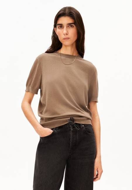 FINE S SL KNIT SWEATER | amberwood