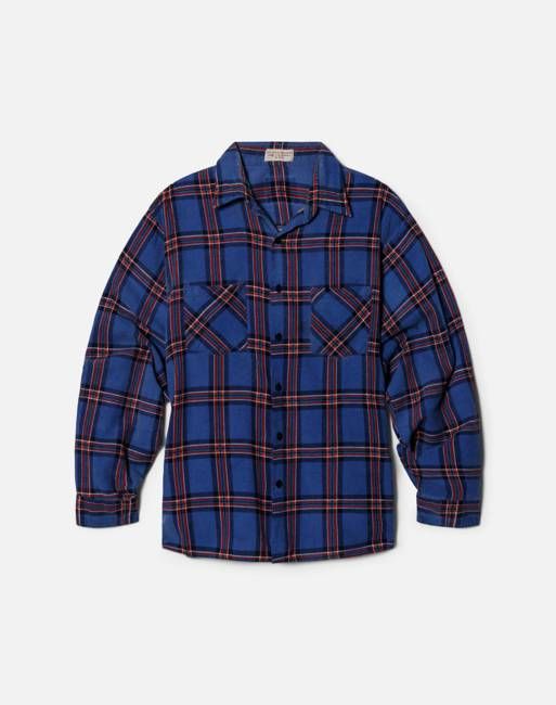 90s Flannel Shirt -#1206