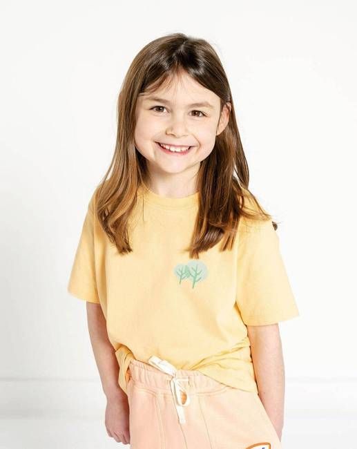 Kids' Organic Cotton Yellow T-Shirt