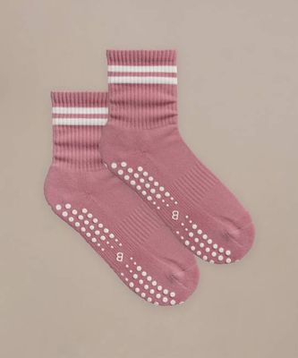 Pilates Grip Crew Socks - 1 pair