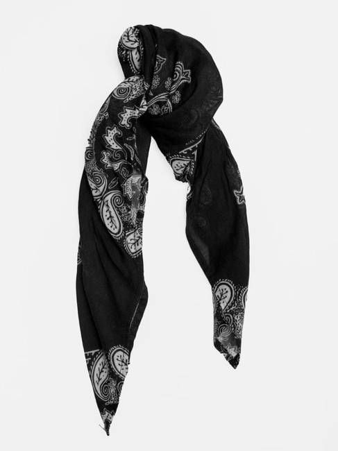 Ingrid Bandana Paisley Black | Nudie Jeans