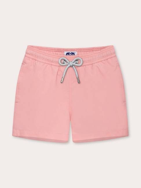 Boys Pastel Pink Staniel Swim Shorts