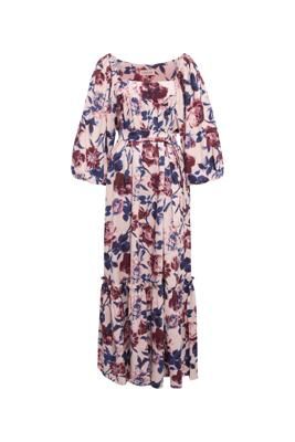 Rose Linen Maxi Dress - Chillax.co - Slow Fashion