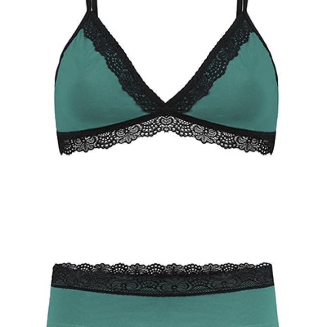 Set: Bio BH+ Hipster, Spitze smaragd - kaufen