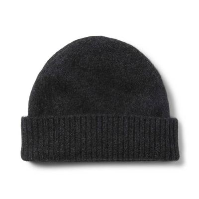 The Lodge Beanie in Heather Charcoal