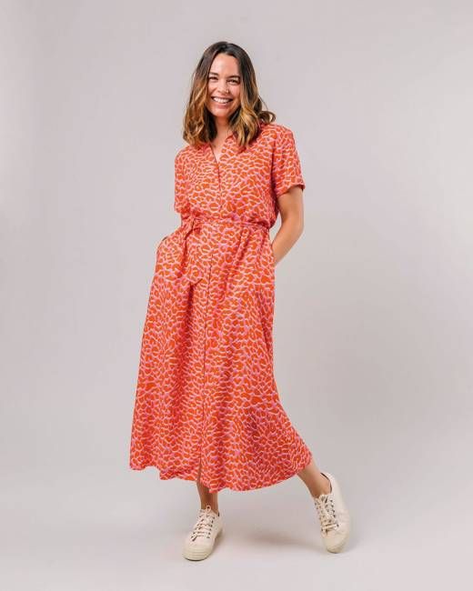 Long Dress Cocktail Pink