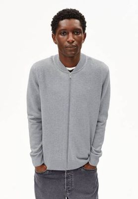 AGAAMON STRICKJACKE | silbermeliert