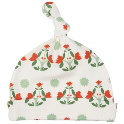 Knotted Hat - Block Flower