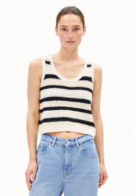 CLAAIRE STRIPES | raw white-night sky