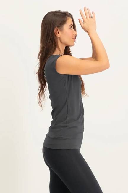 Asana Yoga Tee - Ash