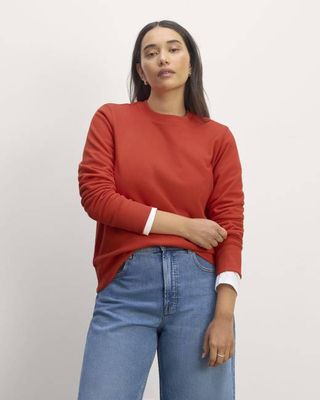 The Off-Duty Terry Crew | Poppy Red