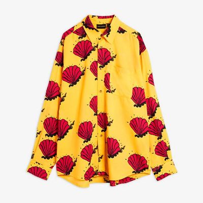 Shell woven adult shirt