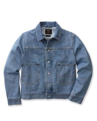 The Haight Jacket in Light Wash Hemp Denim