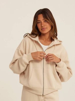 Corissa Triblend Fleece Zip Hoodie