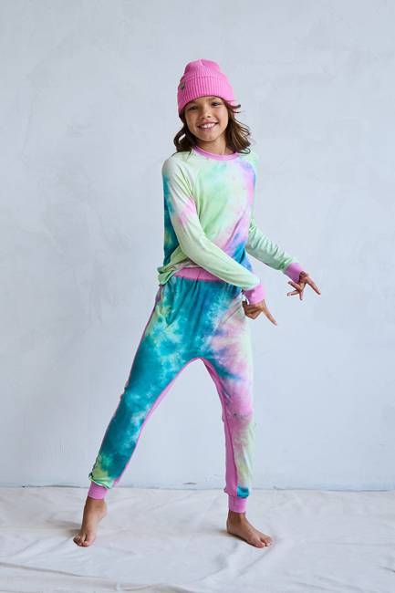 Kids Long Sleeve + Lounge Pant PJ Set