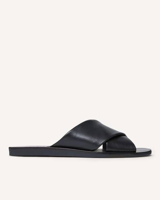 The Day Crossover Sandal | Black