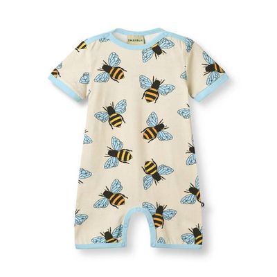 Elstar short-sleeved baby suit with bees