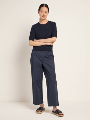 short-sleeved sweater (GOTS)