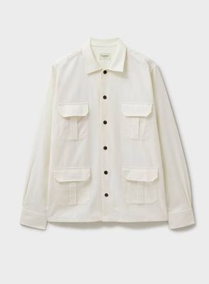 Regenerative Cotton Undyed & Unbleached Overshirt