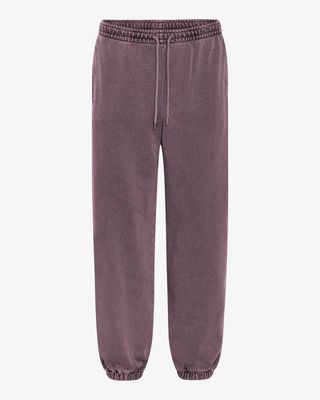 Organic Relaxed Sweatpants - Faded Grape