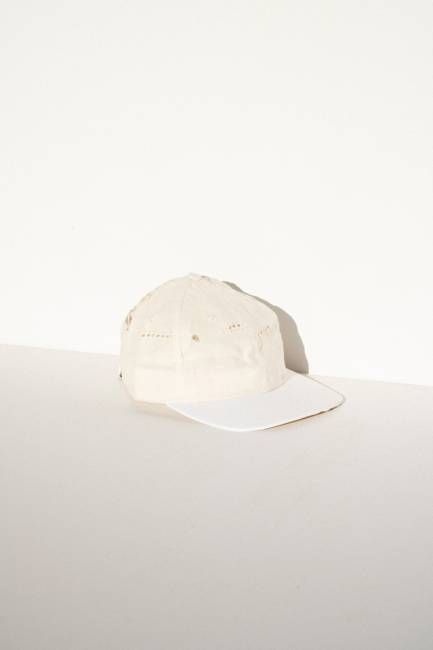 Ball Cap - White Vintage Tablecloths #1