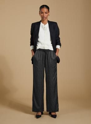 Mandy Printed Satin Trousers