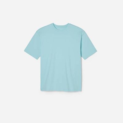 The Premium-Weight Relaxed Crew | Uniform | Ice Blue