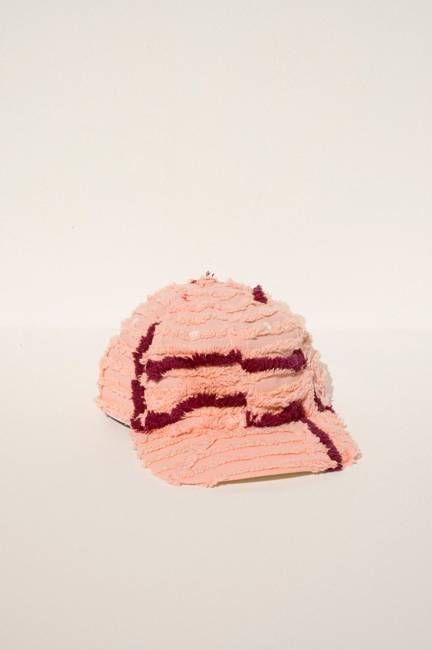 Ball Cap - Pink Chenille #9