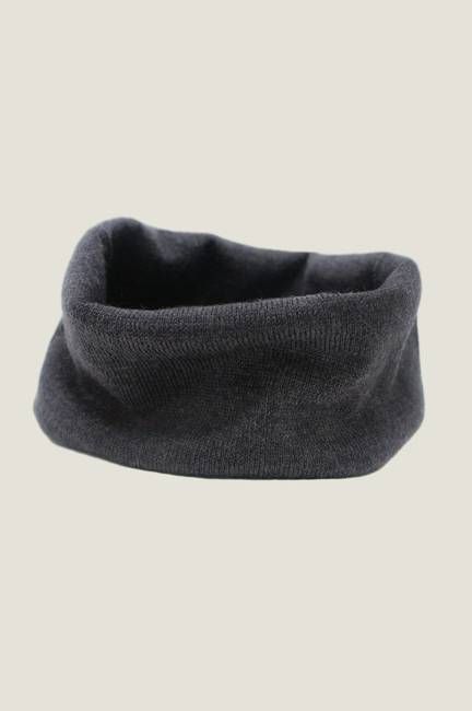 Merino Neck Warmer/Snood | Charcoal