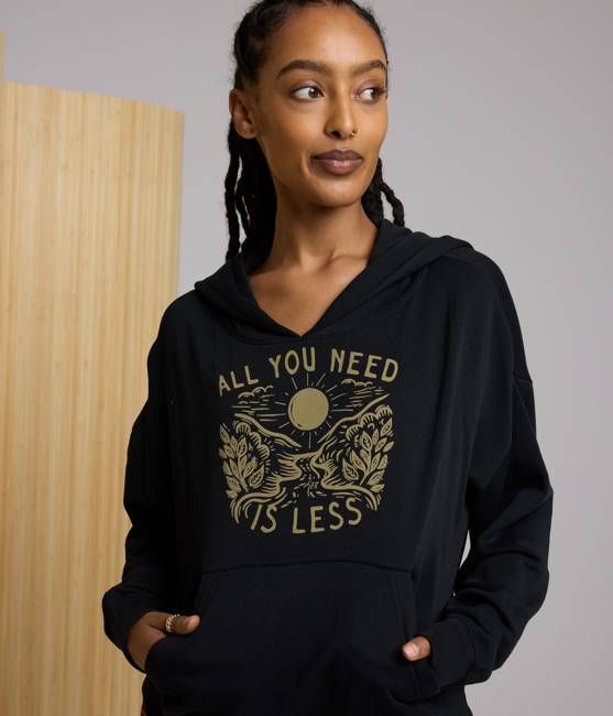 Need Less Hoodie - Black